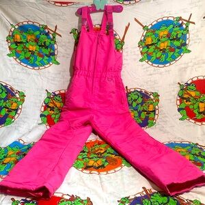 Pink Girls XL Snow Suit. Lightly used